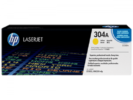 Toner HP 304A amarillo