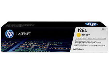 Toner HP 126A amarillo